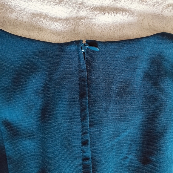 H&M Dress Blue Formal Size S/6 Used - Picture 7 of 9